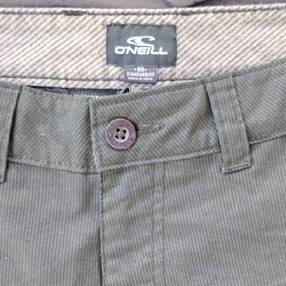 O'Neill Green Chinos Standard Fit Casual Style 30